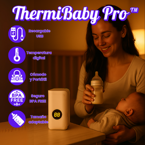 ThermiBaby Pro - Calentador Portatil De Mamaderas