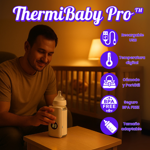 ThermiBaby Pro - Calentador Portatil De Mamaderas